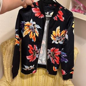 Floral light jacket